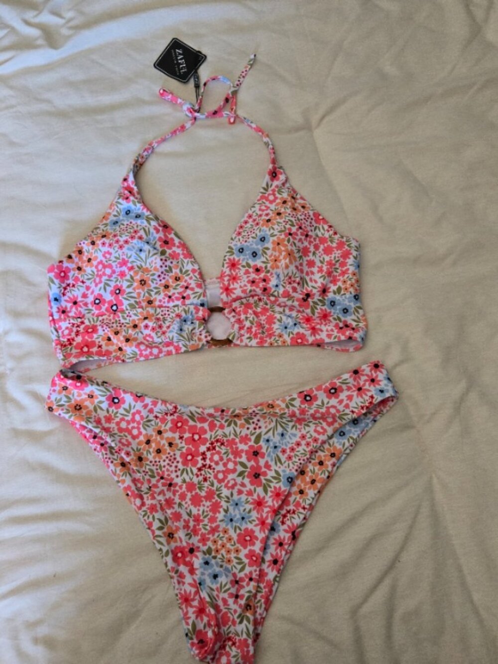 florel 2pc womens bathing suit